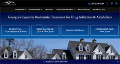 Desktop Screenshot of blueridgemountainrecovery.com